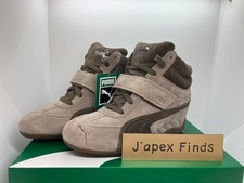 Puma Speedcat Wedge 407878-01 Totally Taupe Chocolate Women's Size