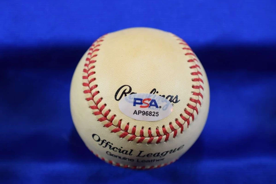 Warren Spahn PSA DNA Autograph Baseball Signed - Image 2 of 2