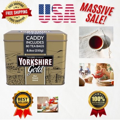 Yorkshire Gold Luxury Tea Collection - 80 Count Teabags for True Connoisseurs