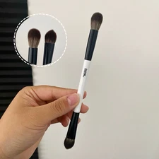 Makeup By Mario EF1 Brush Dual-Ended Brush Cream Brush Powder Cosmetic Brush NIB