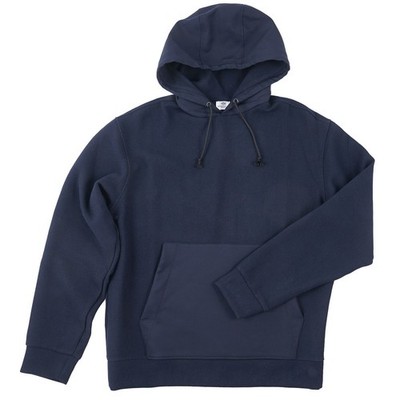 Luigi Borrelli Hooded Technical and Scuba-Effect Fabric Sweatshirt L NWT