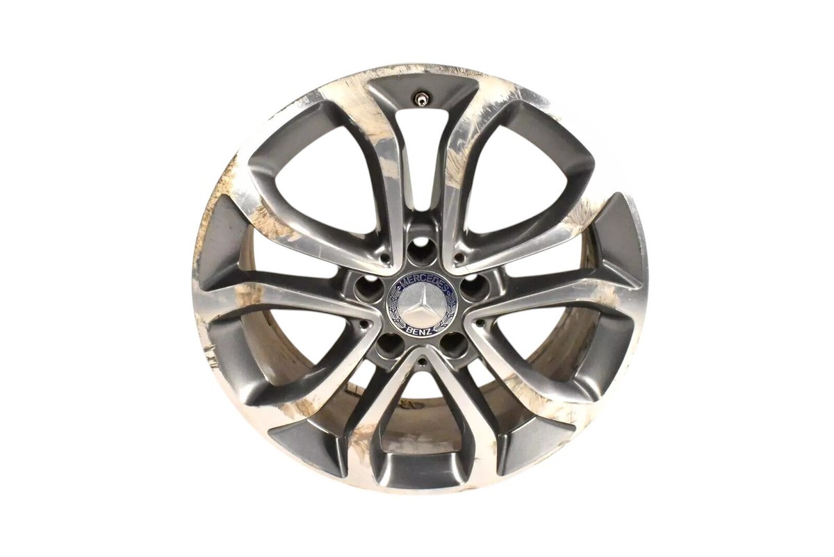 17-20 Mercedes W205 C300 Factory Alloy Wheel Rim Silver 17x7