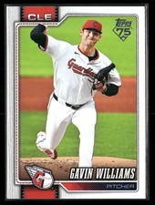Gavin Williams 2026 Topps #254 Cleveland Guardians 2