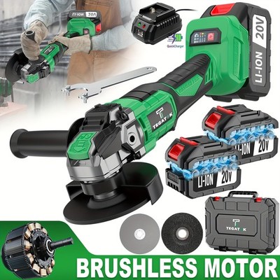 [20V Brushless Grinding Machine] Handheld Electric Cordless Grinder