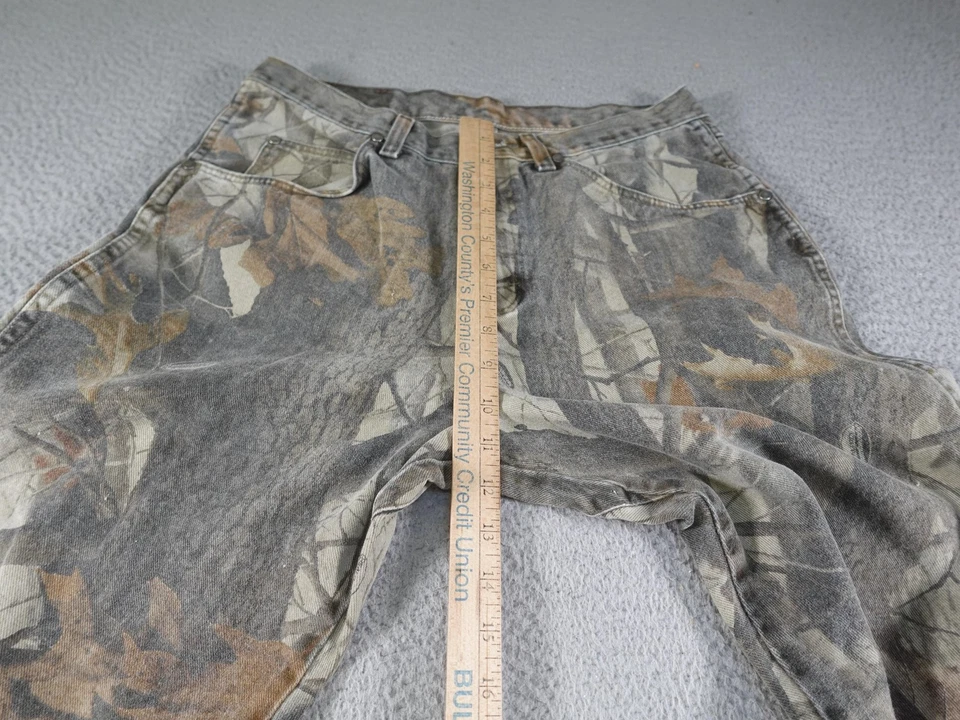 Vintage Pro Gear By Wrangler Camo Jeans Mens 30x27 Hunting Realtree Outdoor - Image 2 of 4