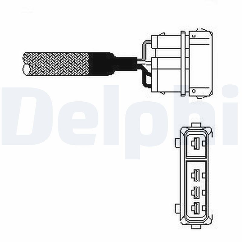 Lambdasonde Fingersonde ES10333-12B1 DELPHI für VW SEAT SKODA MAZDA - Bild 2