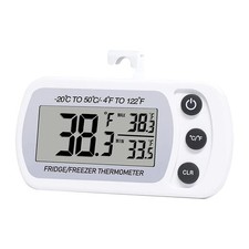 Digitales Thermometer f&uuml;r K&uuml;hlschrank und Gefrierger&auml;t -20&deg;C bis 50&deg;C wei&szlig;