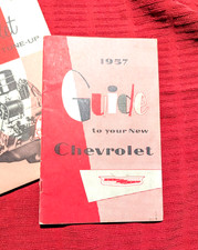 1957 CHEVROLET FACTORY FIRST EDITION OWNERS M...