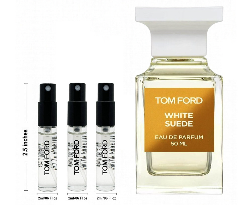 3-Pack of Tom Ford White Suede Eau de Parfum Sample Spray .06oz