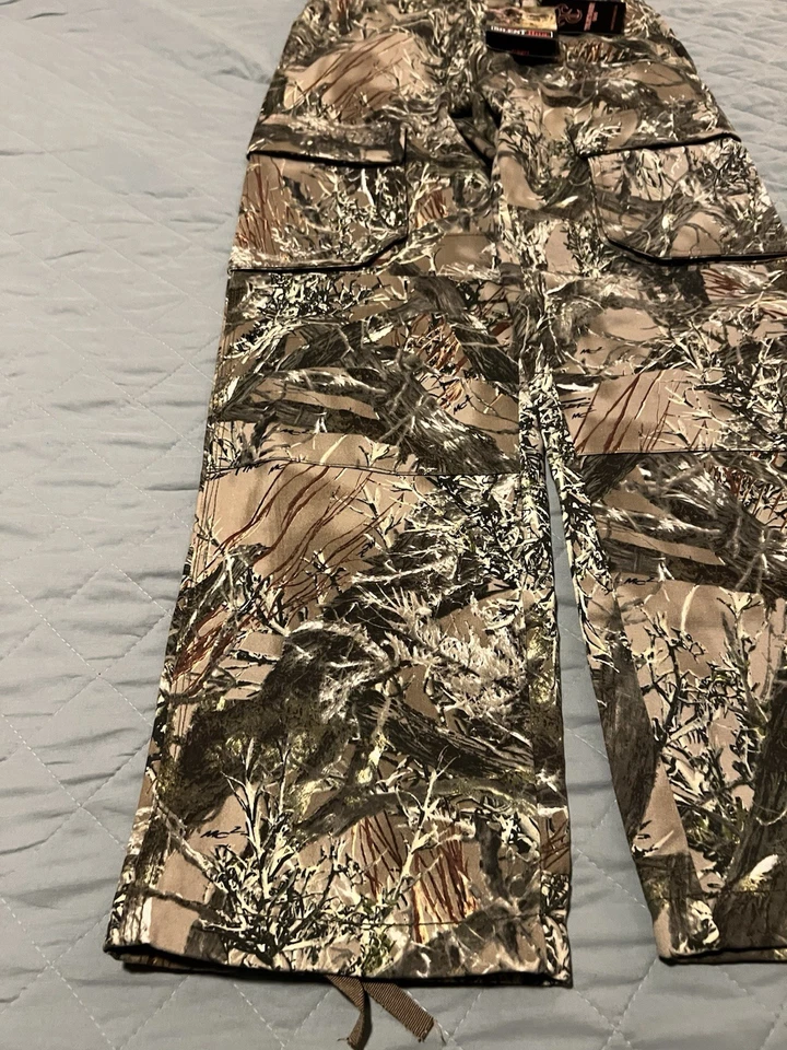 🟥🟥🟥 BASS PRO SHOPS REDHEAD SILENT-HIDE PANTS TRUE TIMBER MC2 CAMO MEN’ SMALL - Image 2 of 4