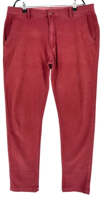LEVI'S STRAUSS & CO Pantalon Chino Cintré Stretch Rouge W36 L32 - Photo 1/4
