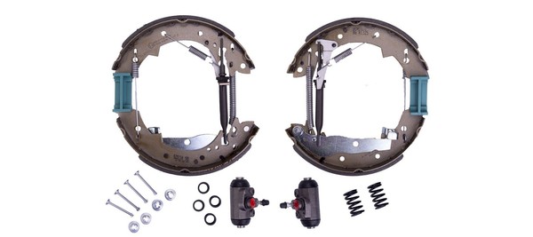 Hella 8DB 355 022-731 Bremsbackensatz Hinten FüR Suzuki-image