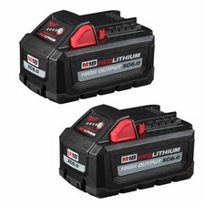48-11-1862 M18 18-Volt High Output 6.0 Ah Battery Pack 2-Pk 