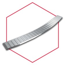 Ladekantenschutz für Mitsubishi Outlander II Edelstahl Stoßstangen Abkantung