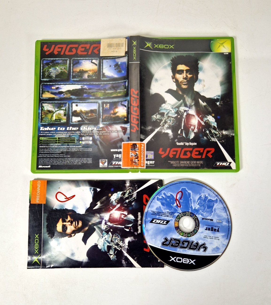 Microsoft Original Xbox Yager OG Xbox Video Game