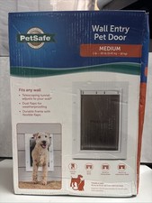 PetSafe PPA00-16943 Wall Mount Entry Pet Door - White