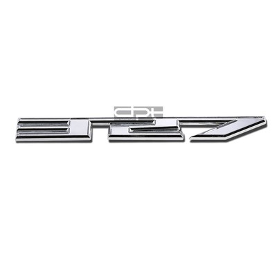 METAL BUMPER BODY GRILL FENDER EMBLEM DECAL STICKER BADGE CHROME GM SBC 327 5.3