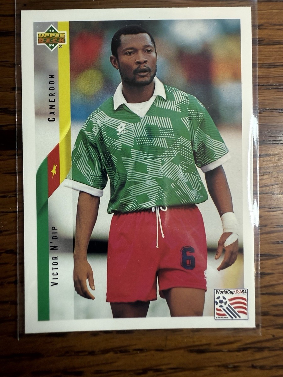 1994 Upper Deck World Cup Contenders VICTOR N' DIP Team Cameroon