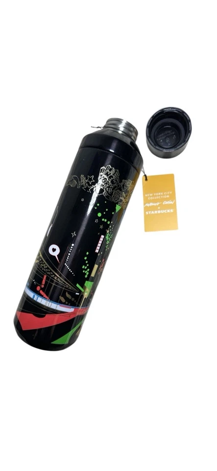Starbucks x Marcos Chin New York City Collection Stainless Steel Tumbler 20oz - Image 4 of 4