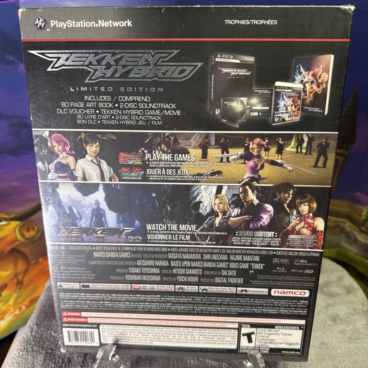 RARE Tekken Hybrid Limited Edition PS3 Game US Version NEW