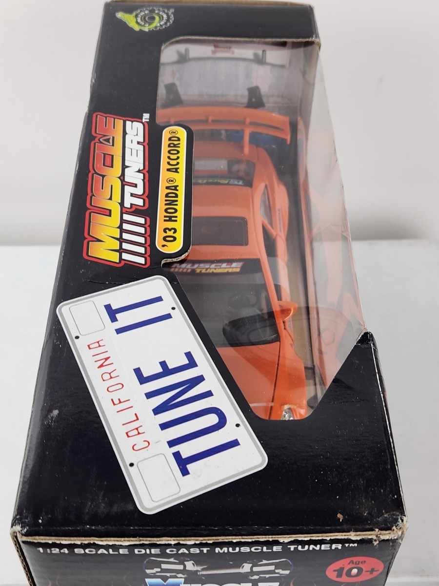 希少 1:24 '03 HONDA ACCORD マッスルマシーン 03 Honda Accord 1:24 RARE RARE FIND LOOSE NEW Muscle Machines