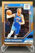 2024-25 Donruss Optic ISAIAH HARTENSTEIN #114 Copper Glitter OKC Thunder 17/99