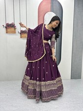 Festival Lehenga Heavy Wear Bollywood Indian Wedding Party Designer Lengha Choli