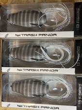 13 Fishing Poppin’Trash Panda (lot of 3) Sexy Can I Topwater Frogs