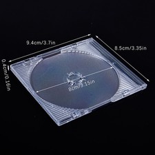 5/10pcs Household Standard Single Disc Storag...