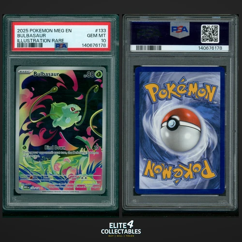 Bulbasaur 133/132  - PSA 10 (Mega Evolution)