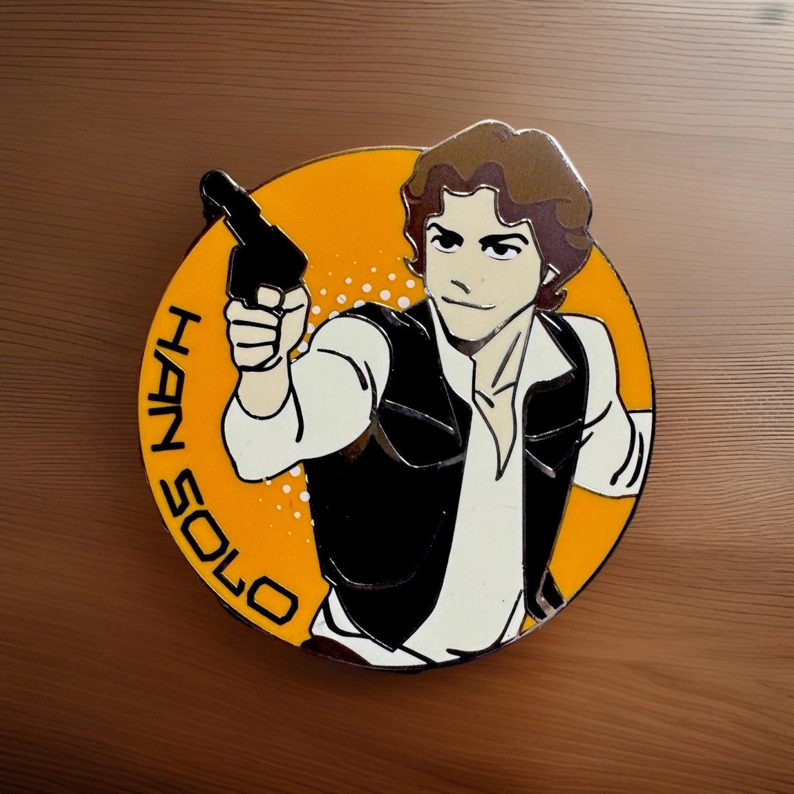 Disney Pin Han Solo From Star Wars Mystery Set