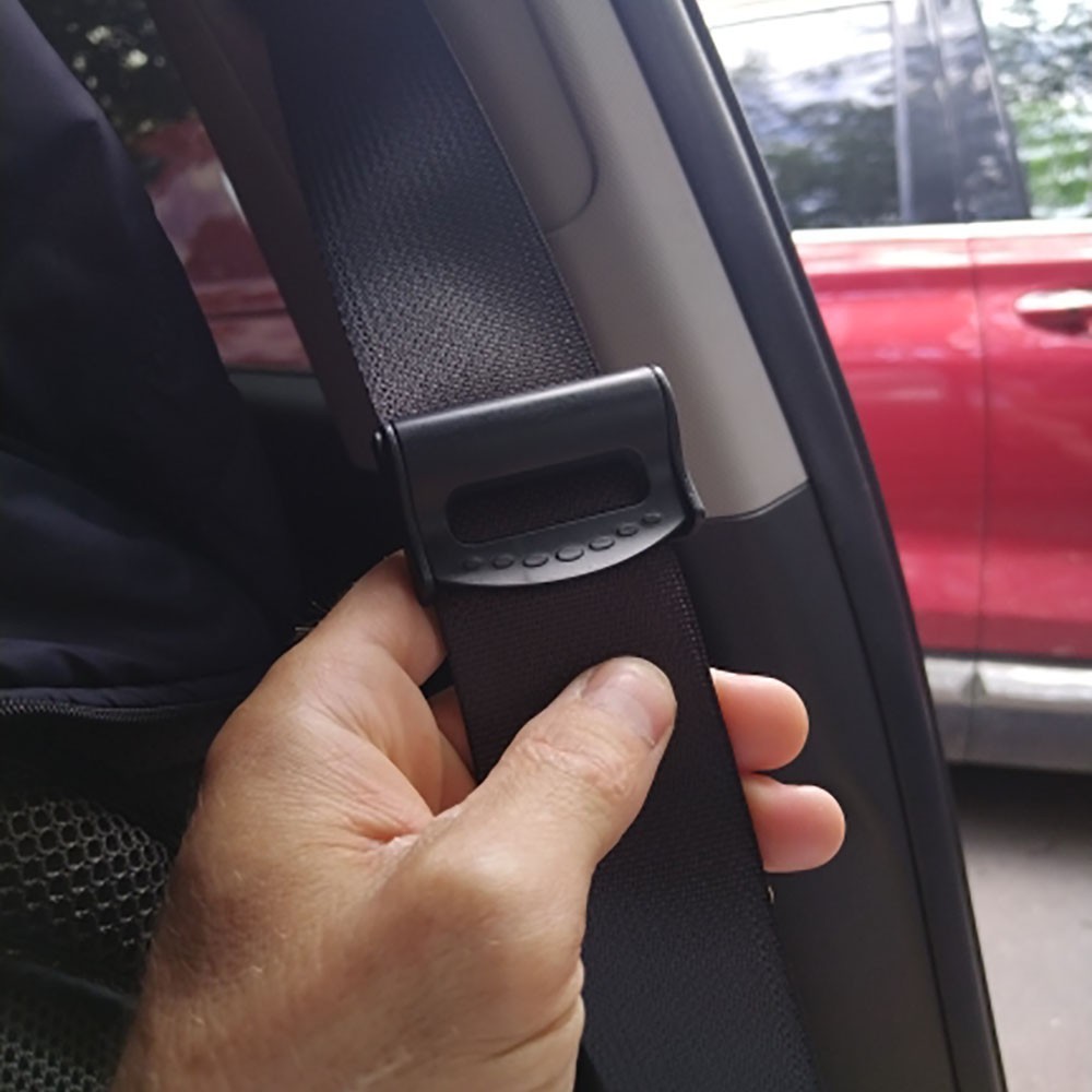 2PCS Car Safety Seat Belt Clip Adjuster Buckle Strap Stopper Clamps Safe Comfort