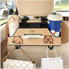 Multifunctional Car Back Seat Storage Box Automobile Organizer Travel Storage