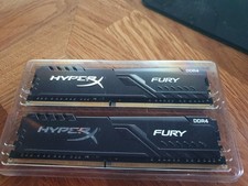 HyperX FURY 16GB (2x8GB) 3200MHz 288-pin DIMM DDR4 RAM Memory Kit...