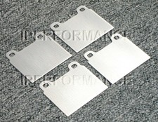 Titanium Brake Pad Shim Heat Shield Set For Bmw 1800ti 1965-1968 Front Titanium Brake Pad Shim Heat Shield Set For Bmw 1800ti 1965-1968 Front