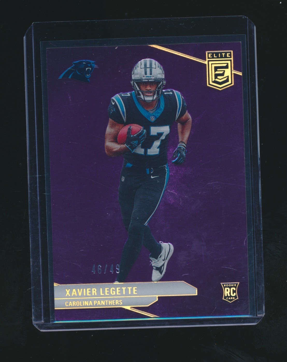 XAVIER LEGETTE 2024 PANINI ELITE PURPLE RC PARALLEL 46/49 #113