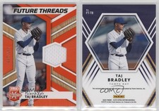 2022 Panini Elite Extra Edition Future Threads Orange /199 Taj Bradley #FT-TB