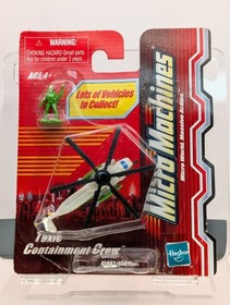 Micro Machines TOXIC CONTAINMENT CREW, Helicopter & Green Soldier READ DESCRIPTI