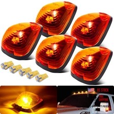 LED Cab Roof Lights Amber Top Clearance Marker Lights Fit For 1999-2016 Super