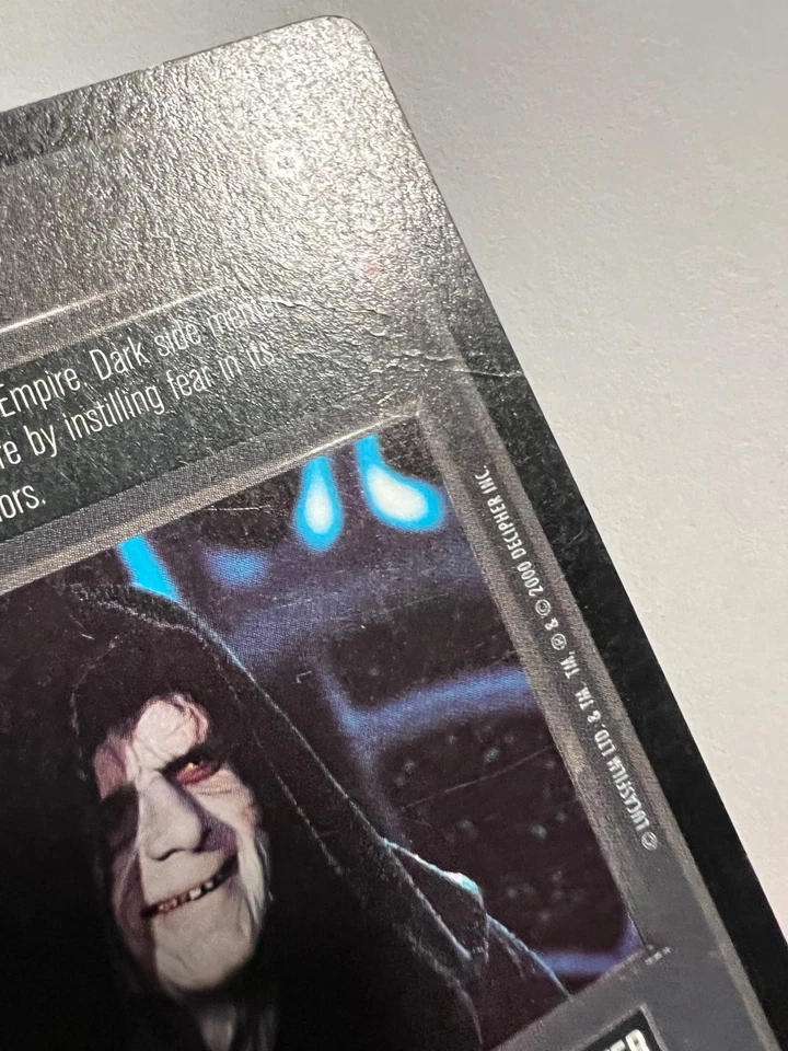 Star Wars CCG Death Star II Emperor Palpatine *F* - Image 2 of 4
