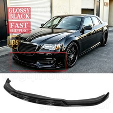 For Chrysler 300 C S Base 2011-14 Glossy Black Mx Style Front Bumper Lip Spoiler