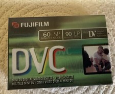 New Sealed Fujifilm Mini DV DVC 60 SP 90 LP Digital Video Cassette DVM60ME