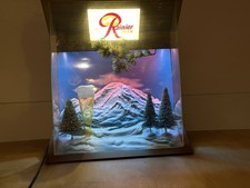 Rainer Motion Beer Sign, Vintage lighted beer sign, Rainier Beer, Rare beer sign