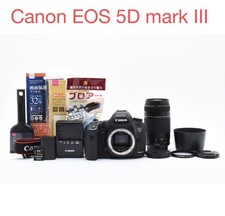 Canon EOS 5D Mark III DSLR Camera with EF 75-300mm Lens Excellent Condition