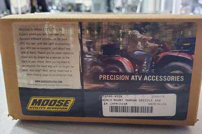 Moose Utility Division Winch Mount Plate (Part Number: 4505-0358)