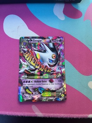 MEGA GENGAR ex トレーディングカード Mega Gengar EX #XY166 Holo full art Pokemon Promo 2016 NM | eBay