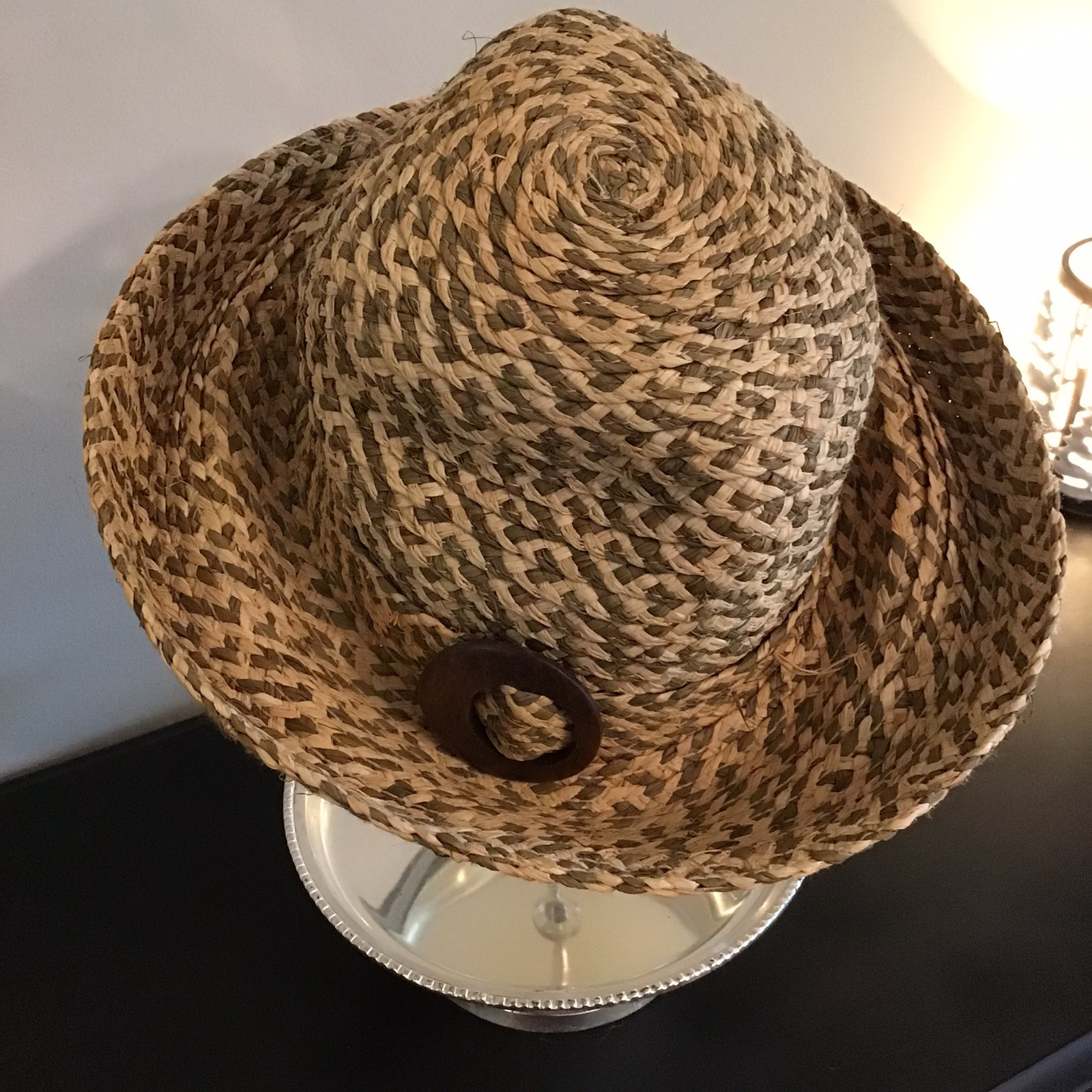 Giovanni Hat Unisex Brown & Beige With Buckle