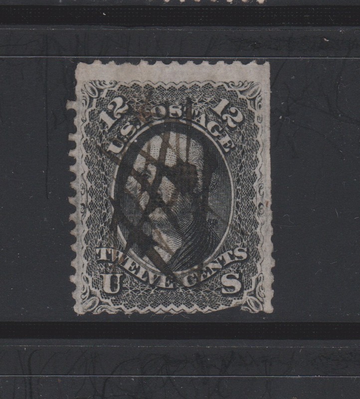 #97 US Classic Stamp: w/F grill...High CV $325.00 low start