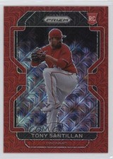 2022 Panini Prizm Tier II Red Mojo 27/149 Antonio Santillan Tony #188 0i4k