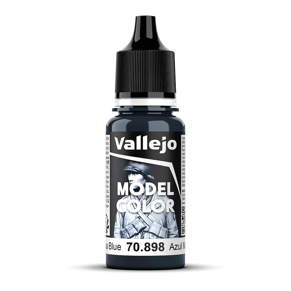 Vallejo 70.898 - Black Blue - Matt - 17 Ml
